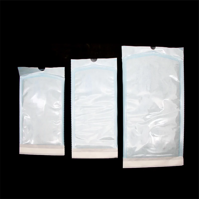 200pcs/box Dantų Savarankiškai sandarinimo sterilizavimo maišelis lipnios Dezinfekavimo dvipusės juostos Ziplock maišą ETO GARO