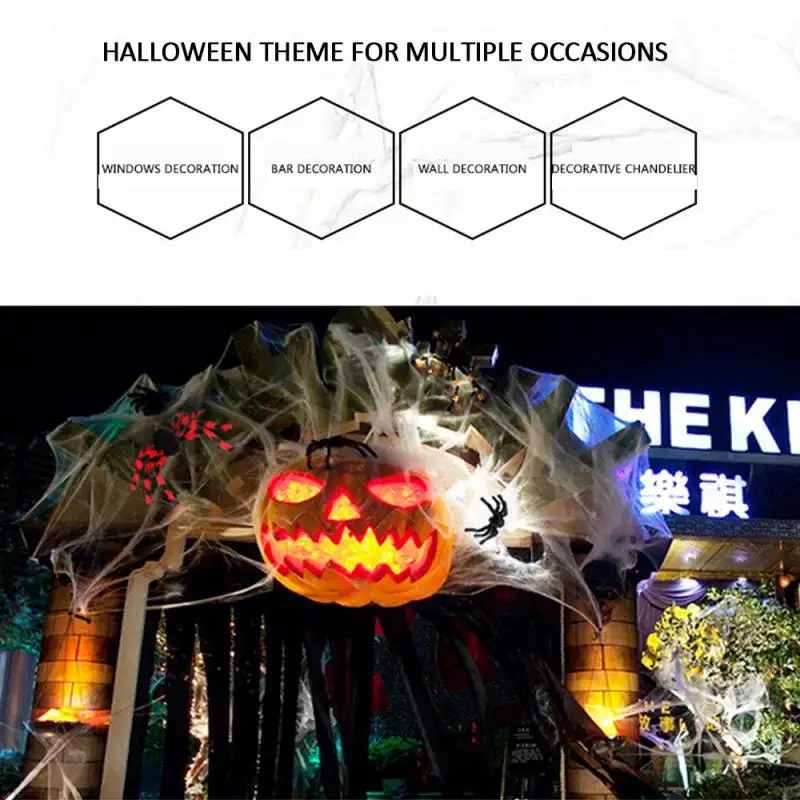 Helovinas Voratinklyje Baisu Šalies Tampri Voras Haunted House, Baras Rekvizitai Halloween Party Scenos Rekvizitą Apdailos Reikmenys