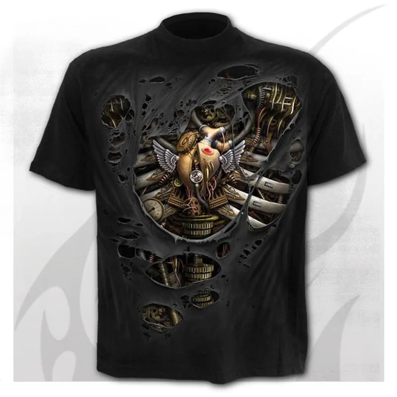 2021Men Moterų, Vaikų Kaukolė T Marškinėliai Mados Vasaros trumpomis Rankovėmis Ghost Rider Cool T-shirt 3D Spausdinimo Viršūnes Harajuku Streetwear Tee
