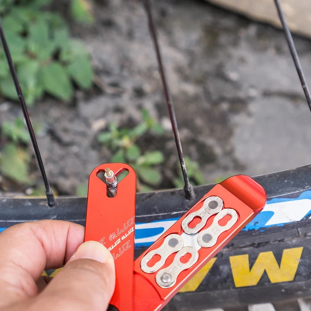 ZTTO dviračių 4 1 priemonė, dviračių pagrindinės grandinės nuorodą multi-funkcija įrankis nematomas, grandinės, vožtuvų replės lazdele nematomos grandinės replės