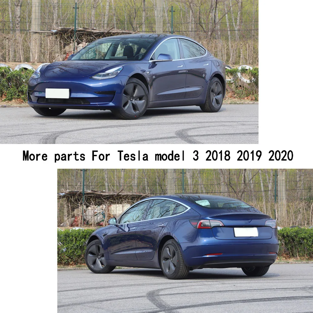 Už Tesla Model 3 Model3 2018 2019 2020 2021 Automobilių Lipdukas Lempos Rėmelis Padengti Kūno Detektorius Apdaila Galinio Uodegos Galinis Rūko Žibintas Dalys 2vnt