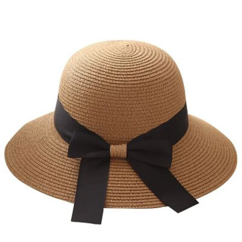 MAERSHEI vasaros šiaudų skrybėlę moterys didelis, platus kraštų paplūdimio skrybėlę nuo saulės skrybėlę, sulankstomas visiškai nepraleidžia saulės spindulių UV apsauga panamos skrybėlė kaulų chapeu feminino