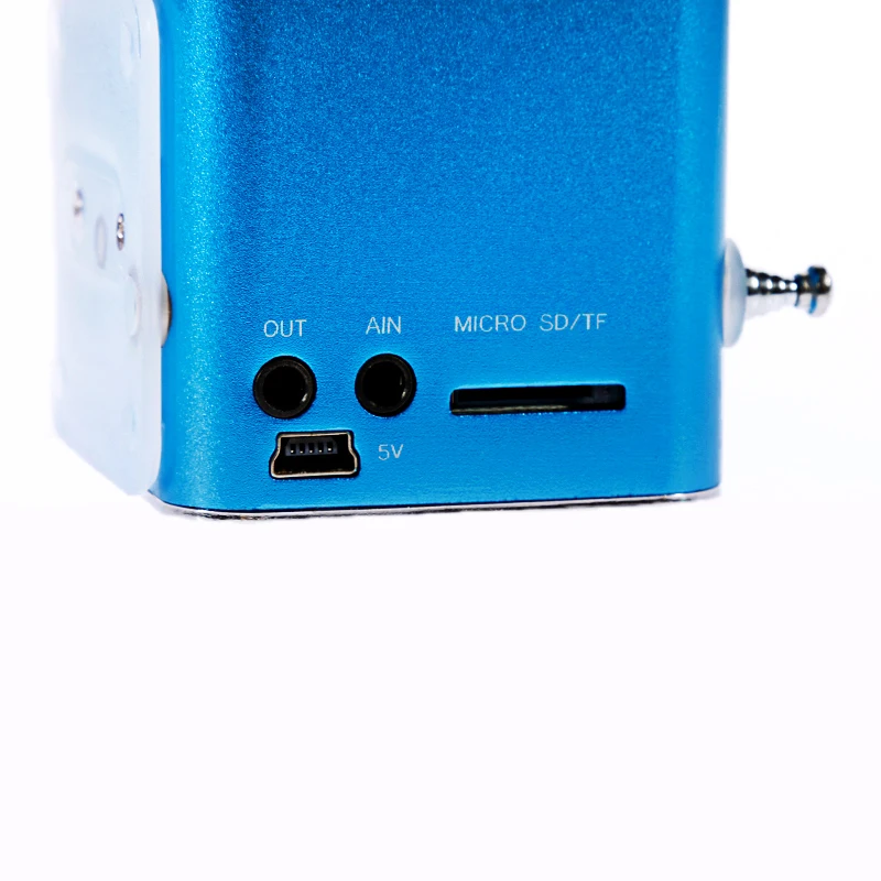 TD-V26 Skaitmeninis Mini FM Radijas Garsiakalbis Imtuvas Su LCD Stereo Garsiakalbis Paramos Micro TF Kortele, Mp3 Muzikos Grotuvas USB Įkrovimas