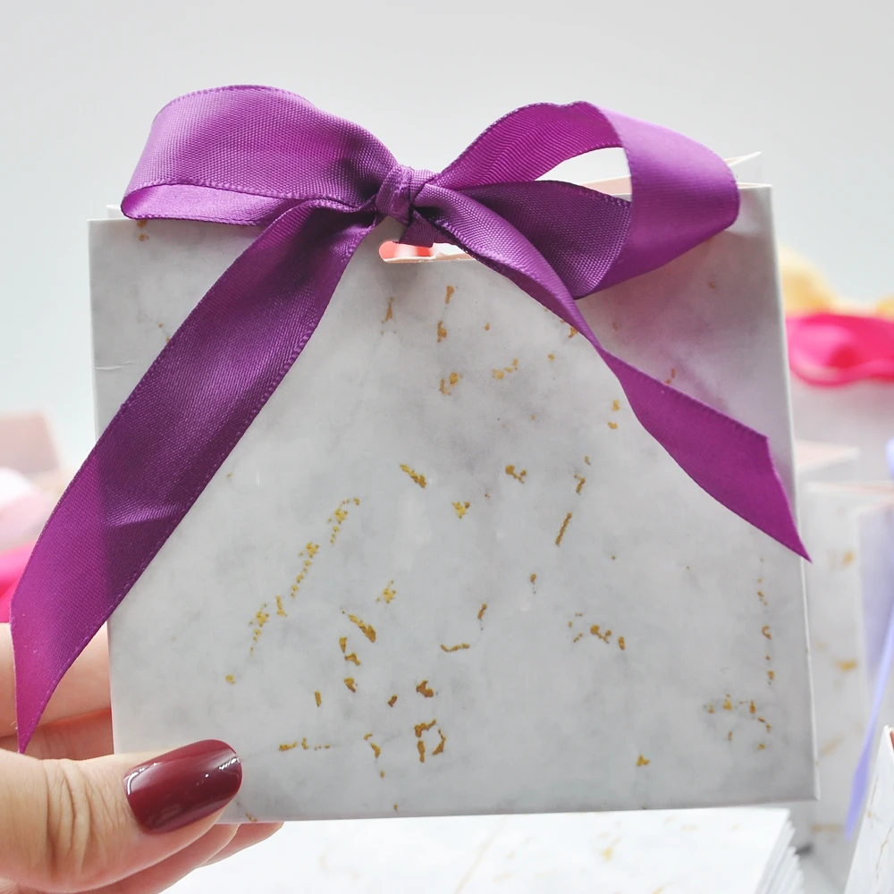 Didmeninė blakstienų pakuotės Mini Marmuro Dovanų Maišelis, skirtas Šalies Šokolado Popieriaus Paketas/Vestuvių saldainių Dėžutės Makiažas, blakstienų saugojimo bylos