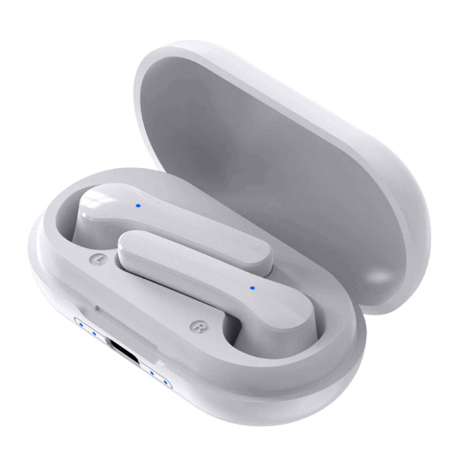 Y18 TWS Bluetooth 5.0 9D Stereo Sporto Vandeniui Belaidžių Ausinių Su Mikrofonu Ir Didelės Talpos Įkrovimo Atveju
