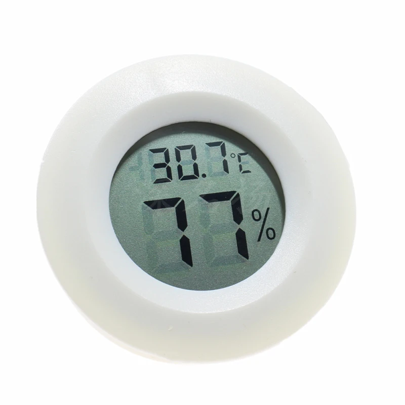 Mini Skaitmeninis Termometras su Drėgmėmačiu LCD Patalpų Temperatūros Jutiklis Turas Drėgmėmačiu Gabaritas Termometras Metrų Kambarys Priemonė