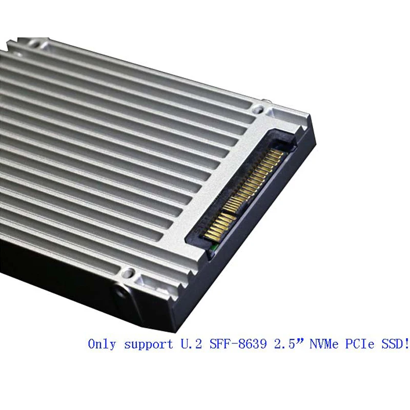 H1111Z Pridėti Kortelės PCI-E 3.0 x4 Lane U. 2 U2 Rinkinys SFF-8639 Host Adapteris, skirtas 