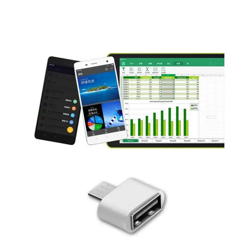 USB 3.1 Tipas-C OTG Į USB2.0 Kabelis Adapteris Modelis C USB-C OTG Konverteris Xiaomi 