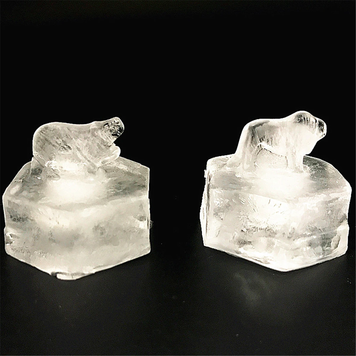 Gyvūnų Ice Cube Pelėsių, Maisto kokybės Silikono 3D Ice Maker 