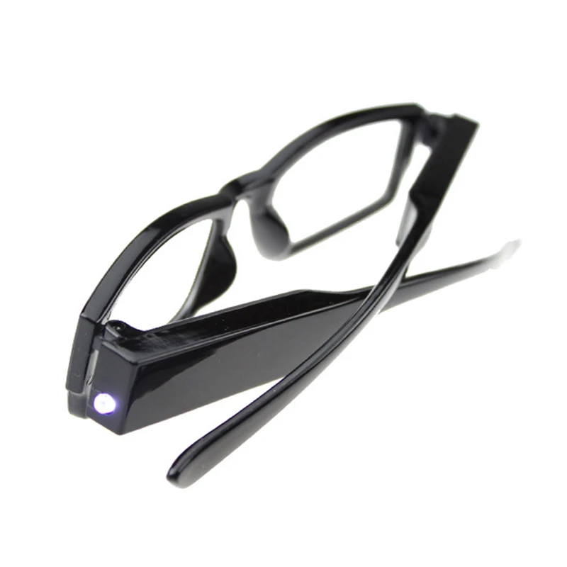 LED Didinamąjį Eyewears Unisex Akiniai Skaitymui Apšvietimo Didinamojo stiklo Akinių, Su Šviesos