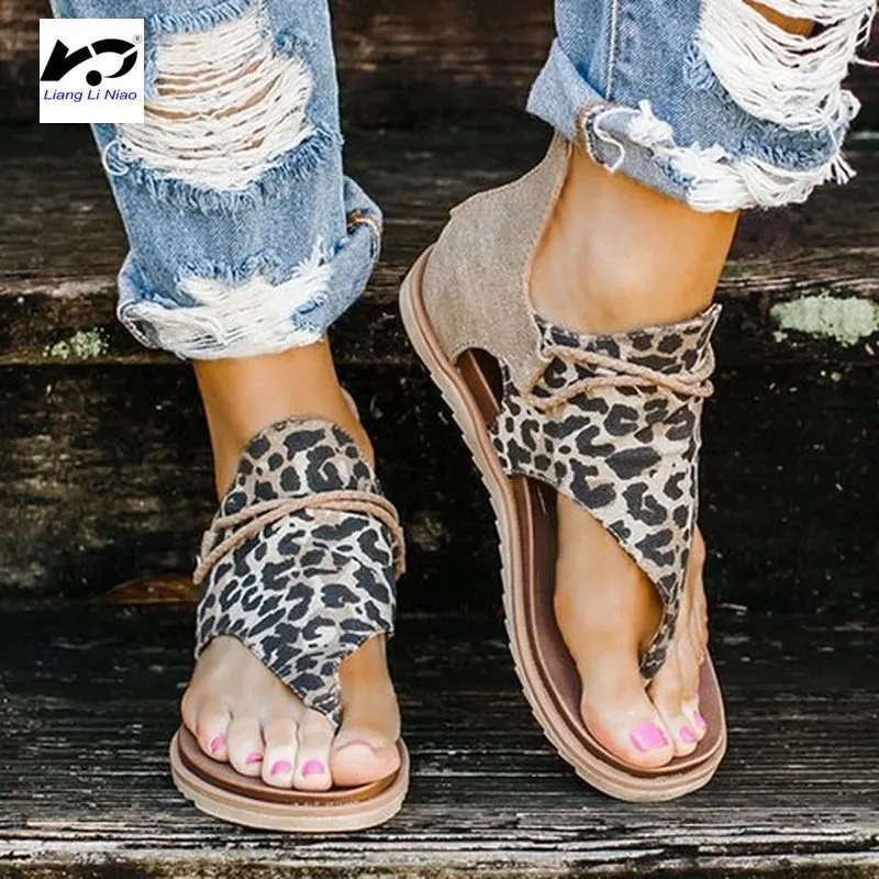 Moterų vasaros sandalai butai batus moteris bohemijos sandalias sapato feminino D013 zapatos de mujer atsitiktinis leopard gyvatė zebra batų