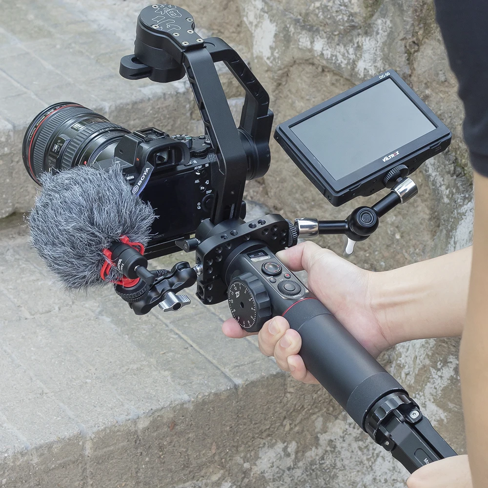 AMBITFUL Strypo Gnybtas, skirtas Zhiyun Crane2/Kranas v2 vaizdo Kameros Stabilizatorius prie Rode Mikrofonas, LED Vaizdo Šviesos Režisierius Vlogging