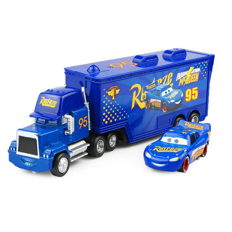 Disney Pixar Cars 2 3 Žaislai Žaibas McQueen Jackson Audra Mack Dėdė Sunkvežimių 1:55 Diecast Modelio Automobilių Žaislas Vaikams Kalėdų Dovana