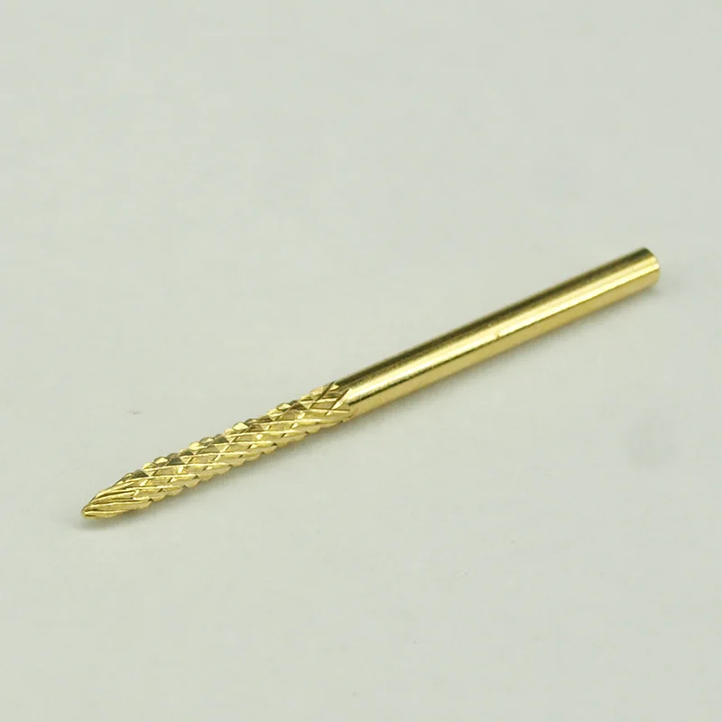 Aukštos kokybės Aukso Vidutinio 1pcs Pagal Nagų Valiklį, Tiek karbido nagų failą grąžtas nagų dailės salonas įrankiai