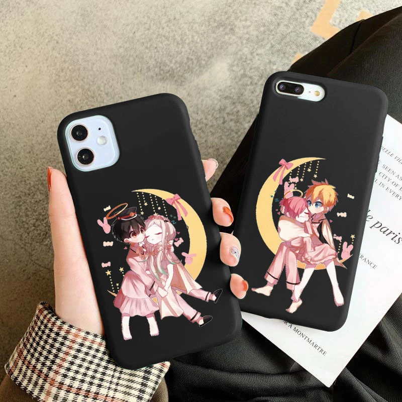 Japonija, Anime, Tualetas Privalo Hanako Kun Telefono dėklas Skirtas iPhone 12 Pro Max 6s 7 8 Plius 11 XS X XR XS SE 2020 m. 12 Mini Minkštas Viršelis Atveju
