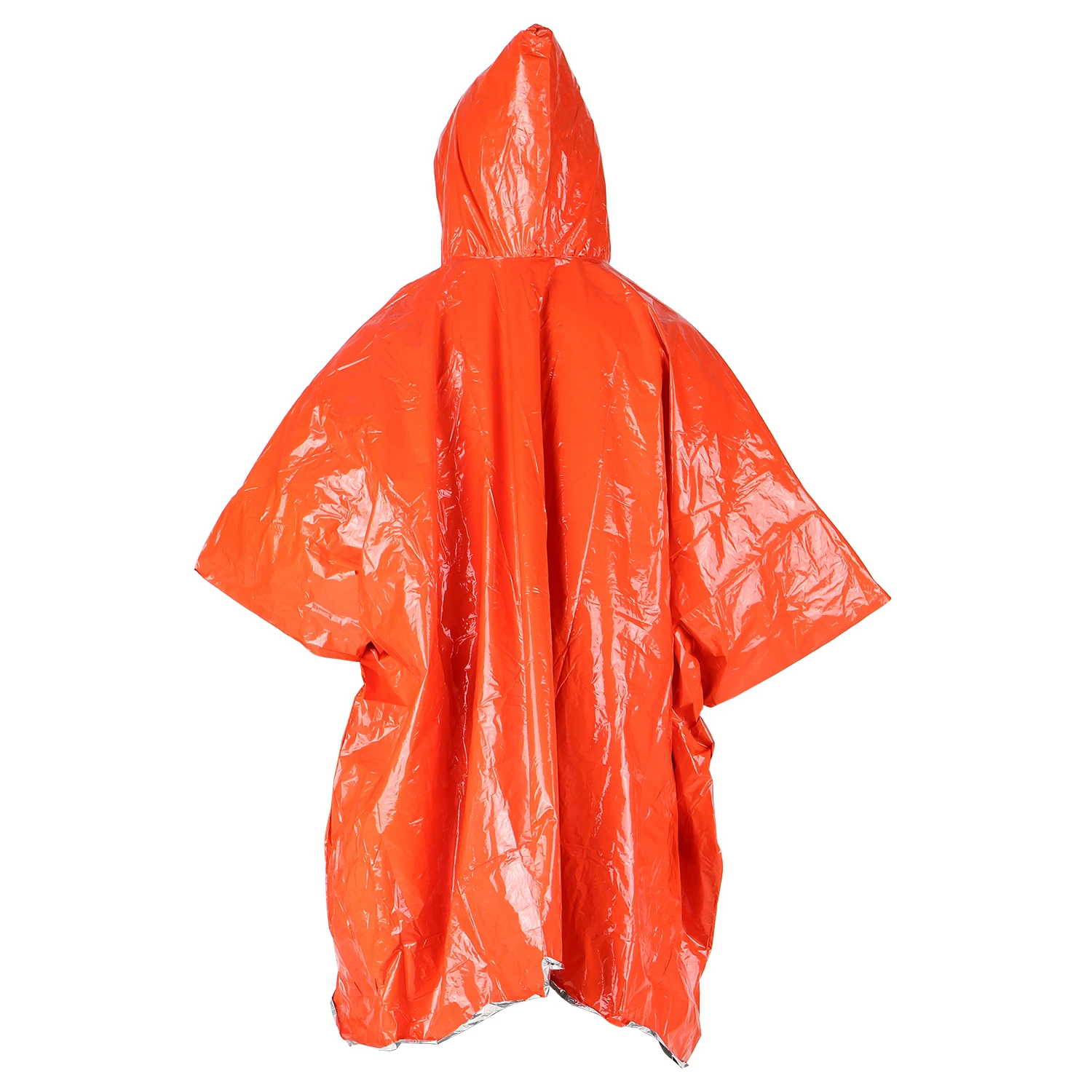 Lauko Ultralight Nešiojamų Orange Pagalbos Izoliacija Lietpaltis Aliuminio Plėvelės Poncho Šalčio Izoliacija Rainwear Su Saugojimo krepšys