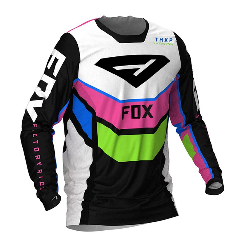 2021 naujų dviračių džersis THXPFox mtb vyrų kalnų dviračių motociklo jojimo jersey kalnų jersey kamufliažas T-shirt