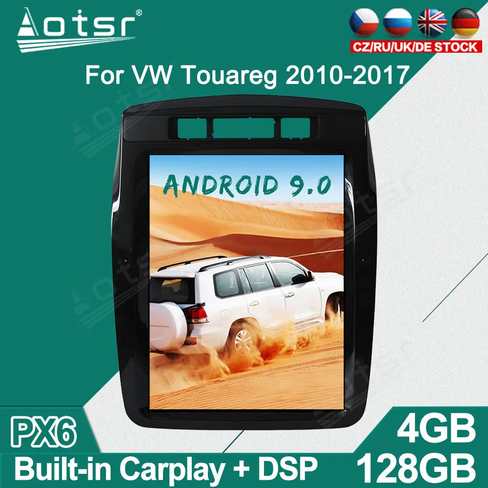 Volkswagen VW Touareg 2010-2017 Android Automobilio Radijo Grotuvas GPS Navigacija, Auto Multimedia Stereo Vaizdo Headunit carplay 4G SIM