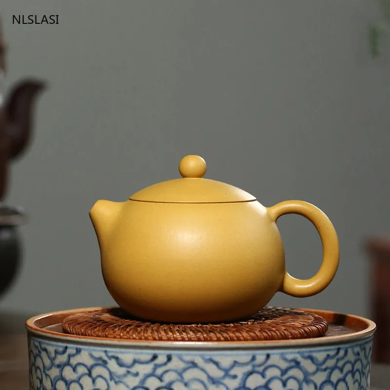 Kinijos Yixing arbatos puodą raudonos molio Xishi filtras arbatinukas grožio virdulys Raw rūdos Rankų darbo Arbata nustatyti autentiškas Kaklaraištis Guanyin Puer 240ml