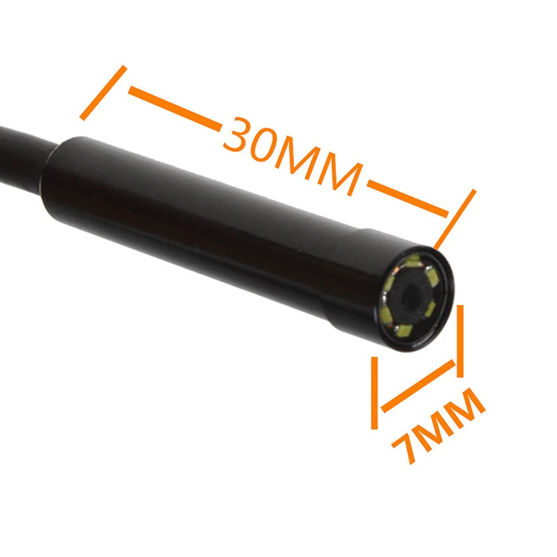 Endoskopą Kamera Lankstus IP67 atsparus Vandeniui Micro USB Tikrinimo Borescope Fotoaparatas