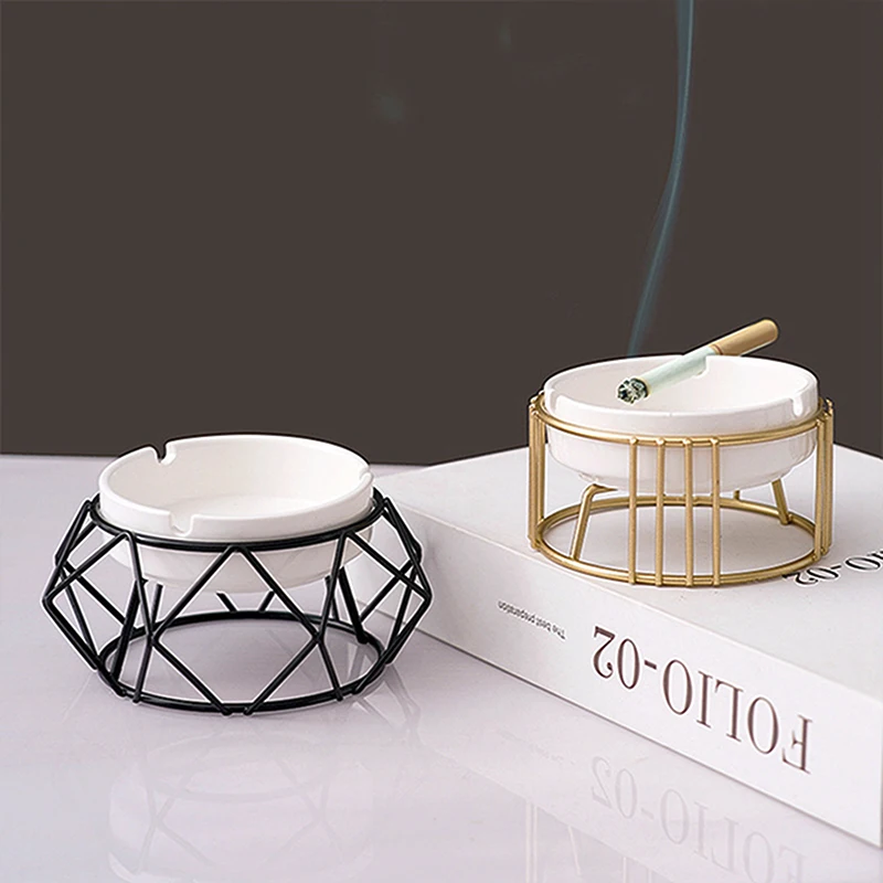 Geometrinė Figūra Peleninę Ornamentu Kūrybos Namuose Keramikos Peleninę Kambarį Apdaila Pelenų Saugojimo Dėžutė Rūkymo Reikmenys