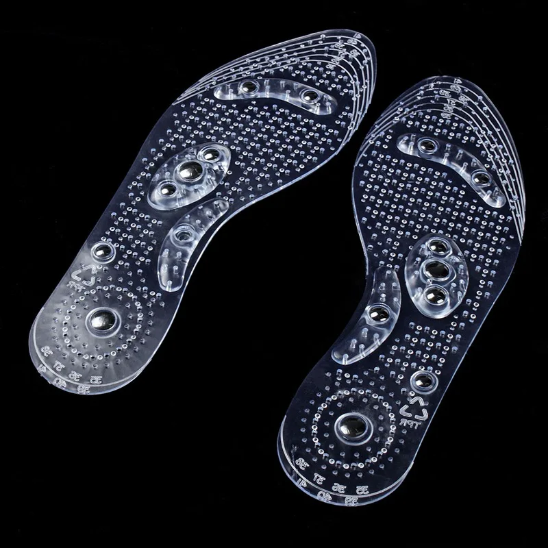Batų Gelio Magnetiniai Vidpadžiai Masažas Pėdų Sveikatos Priežiūros Skausmo Terapija, Atsipalaidavimo Massager Komfortą Koja Įklotai Moterims
