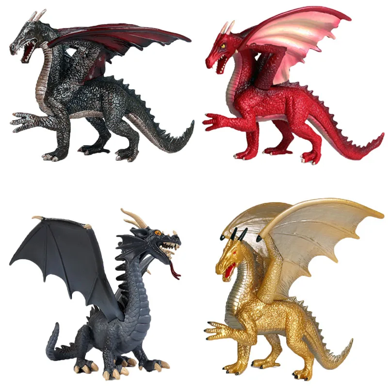 Vaikų Modeliavimas Dinozauras, Modelio Magija Drakonas Plaukioja Drakonas PVC Žaislas Miegamojo Puošmena Berniukas Surinkimo Žaislai, Dovanos