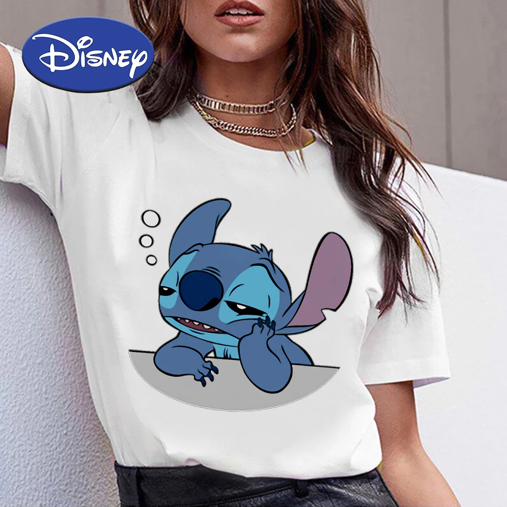 Disney Dygsnio Drabužius Moterims T-Shirt 2021 Ropa Estetinis Minkštos Mergina Svajojo Jūs Grafinis Atsitiktinis Viršūnes 90-ŲJŲ Mados Marškinėliai