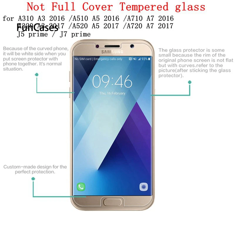 Premium Grūdinto Stiklo Dangtis Samsung A6 A8 J4 J6 A7 2018 M10 M20 A3 A5 A7 J3 Skyrius J5 J7 2016/17 Screen Protector Apsauginė Plėvelė