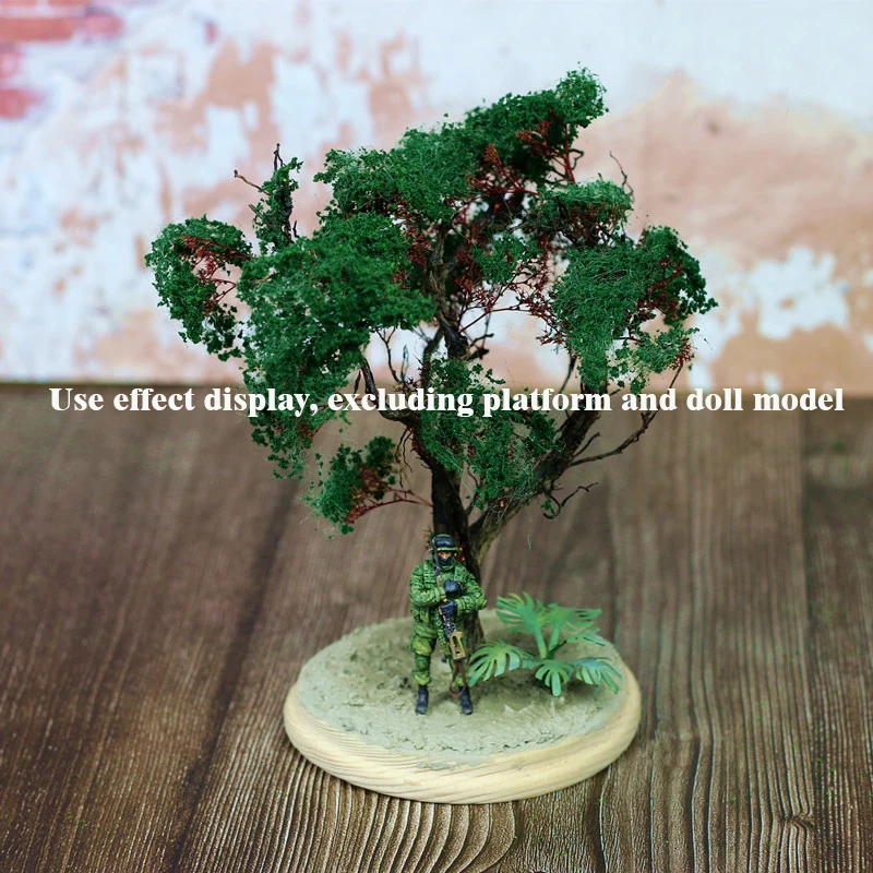 Miniatiūrizacijos modelis Piktžolių grumstas Modelis 