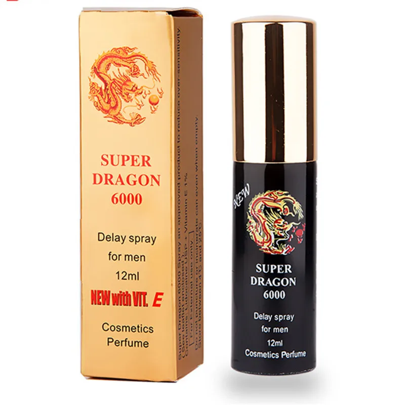 Super Dragon 6000 Delay Spray Vyrų 12ml Poweful Sekso Delay Spray Vyriškosios Lyties Produktas