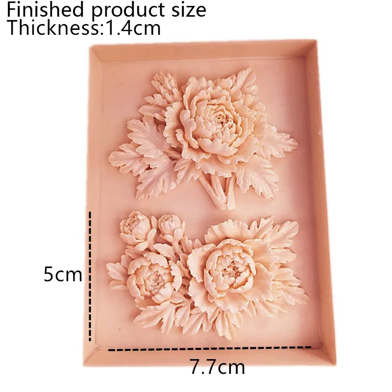 Gėlių formą, silikono formos gėlių silikono formos 3D želė tortas pelėsių tortas dekoro priemonė kepimo priedai