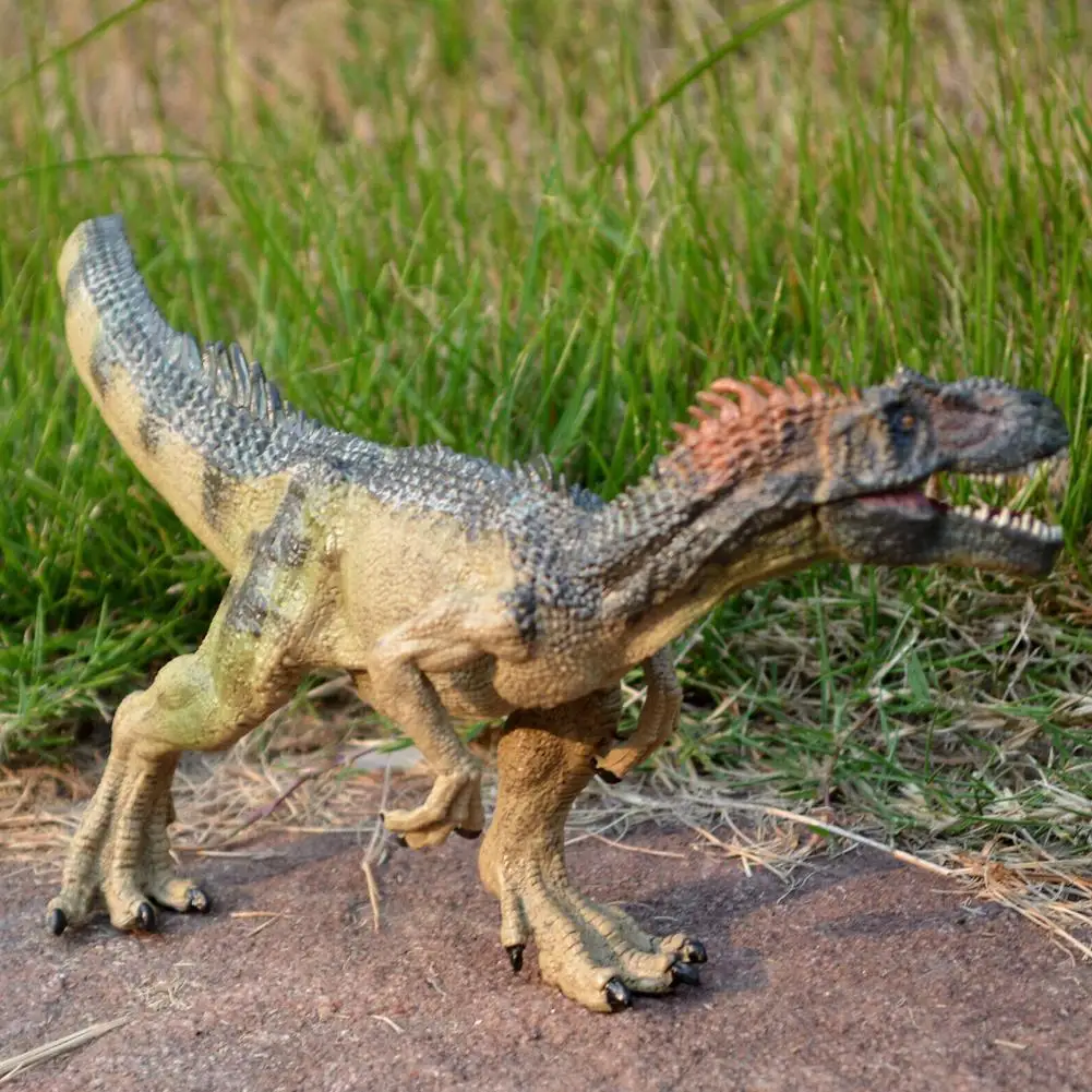 Simulated Dinosaur World Model New Allosaurus Large Plastic Dinosaur Toy S0W5