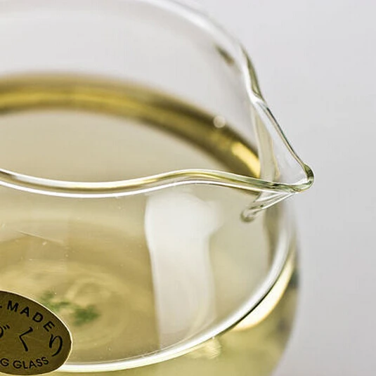 1PC 200ml Kung Fu arbatos puodelio skaidrus karščiui atsparaus stiklo žalioji arbata tikroji taurė su žalia rankena arbatos stiklo taurės JN 1029