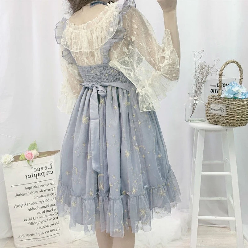 Mielas Princesė Kasdien Suknelė Vintage Lolita Drabužius Japonų Tradicinis Gatvės Kawaii Viktorijos Stiliaus Drabužius Mergina JSK Cosplay