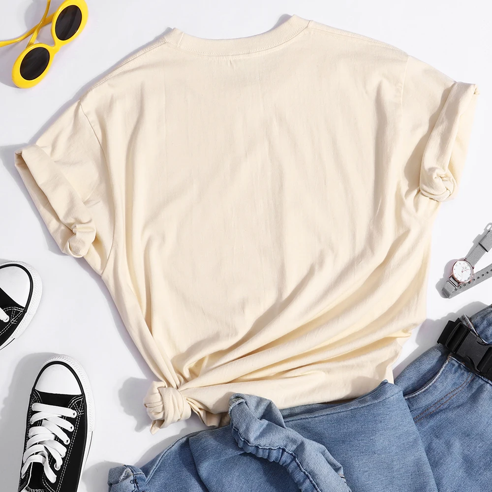 Moterų Marškinėliai Moteriški Vasaros Gėlės Grafikos Ir Raidėmis Spausdinimo Drabužius Moterų Atsitiktinis Negabaritinių Slim T-Shirt Japonija Stiliaus Tees