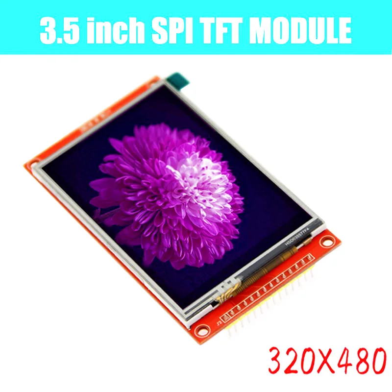 3.5 colių Jutiklinis ekranas TFT LCD Modulis ILI9488 Vairuotojo 320x480 SPI Uosto Serijos Sąsaja Touch IC XPT2046 Ard Stm32 LCD Modulis