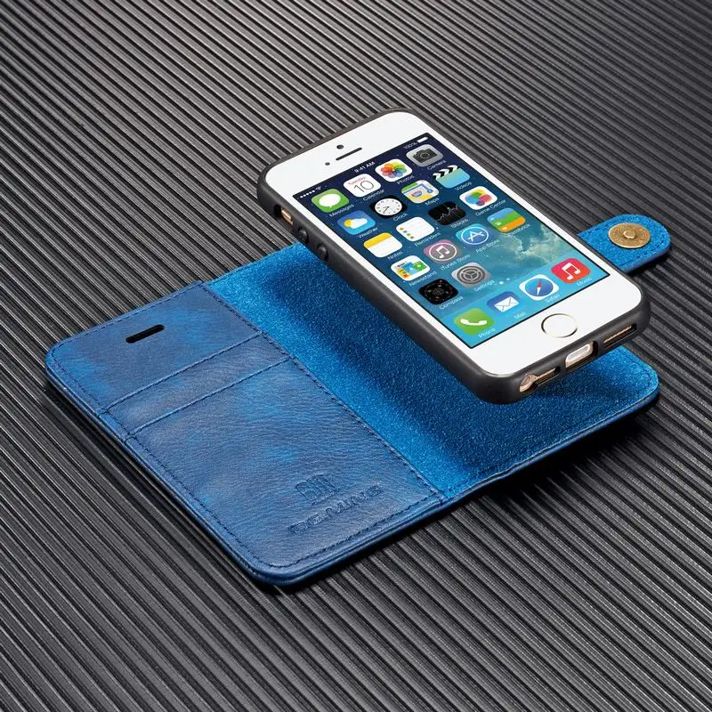 Originalus Case For iPhone 5s Atveju Apversti Piniginės Magnetinis Dangtelis, Skirtas 