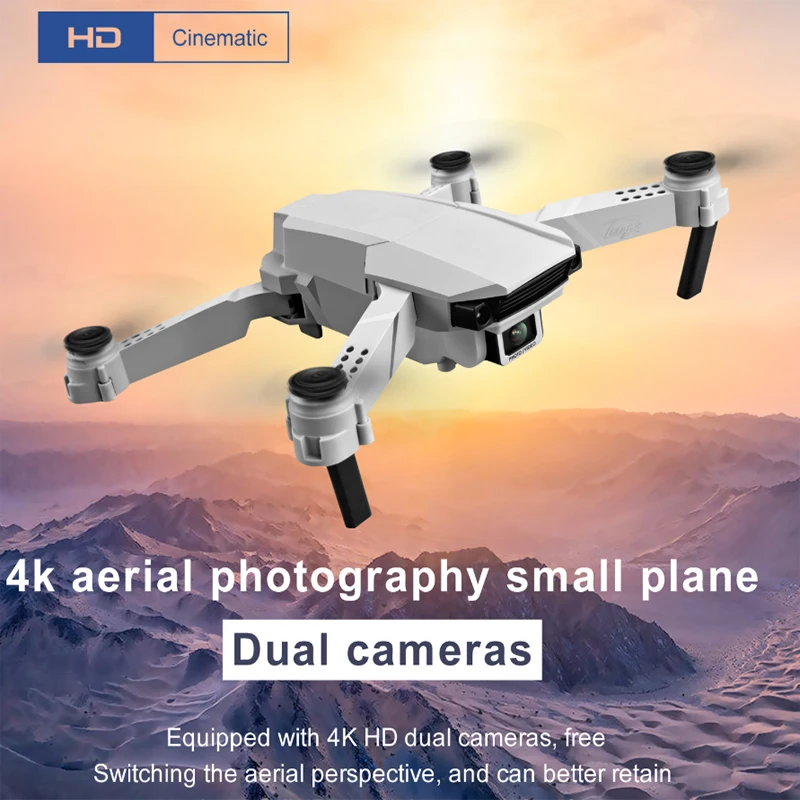 S62 Drone 4k HD Dual Camera Vaizdo Nustatymo WiFi Fpv tolimojo Skrydžio Sulankstomas Drone Aukštis Išsaugojimo Rc Quadcopter