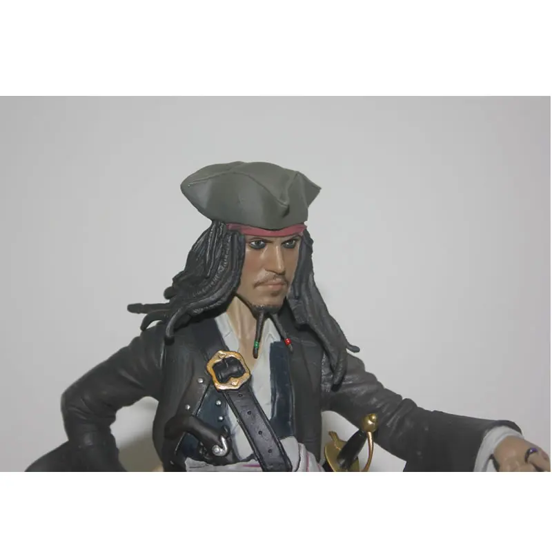 Naujausias NECA Veiksmų Skaičius, Karibų Piratai Miręs Nesuderinta Captain Jack Svetimų 10-colių 23cm Modelis Žaislą Dovanų