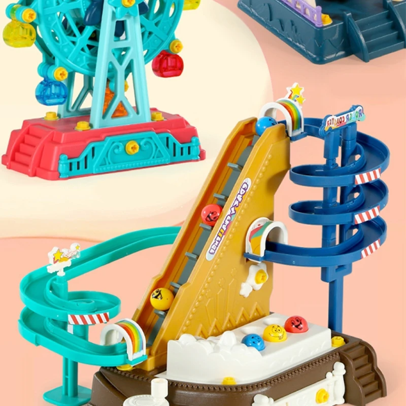 1Set Interaktyvus Plastiko Pramogų Parkas, Krovimas Blokuoti Žaislas su Atsuktuvu Būgniniai Žaidimas Kamino Blokas 3D Mūrinis