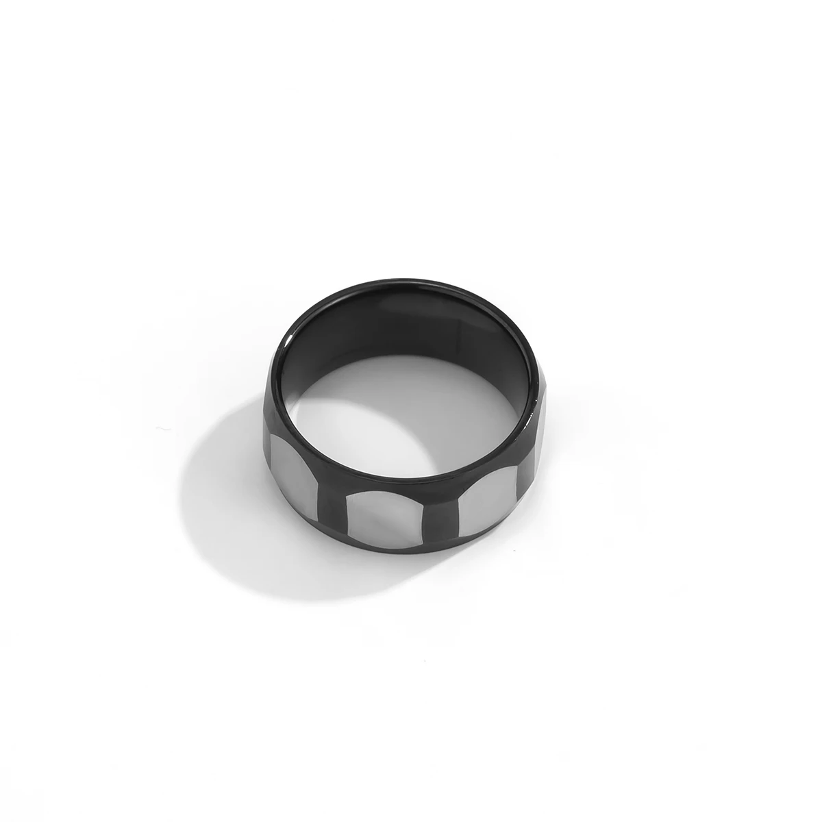Naujas Mados Juoda Spalva Nerūdijančio Plieno Žiedas, Moterų, Vyrų Mylėtojas Pora Draugystės Žiedai Sužadėtuvių, Vestuvių Žiedai 2021 Papuošalai