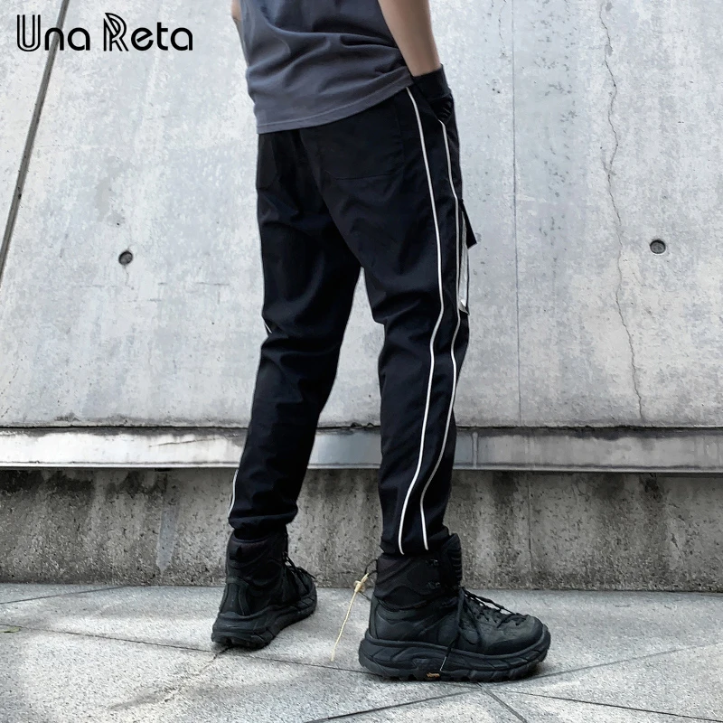Una Reta Žmogus Kelnes Streetwear 2021Spring Vasarą Naujas Mados Japonijos Poilsiu Hip-Hop Kelnės Vyrams, Atsitiktinis Krovinių Pants Mens