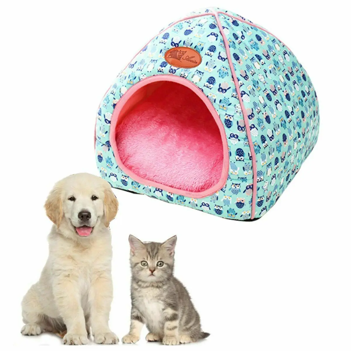 Rudenį ir žiemą katės namai uždarytas lankstymo katė villa šilta, minkšta pagalvėlė krepšelį urvas naminių reikmenys jurta šunų namai