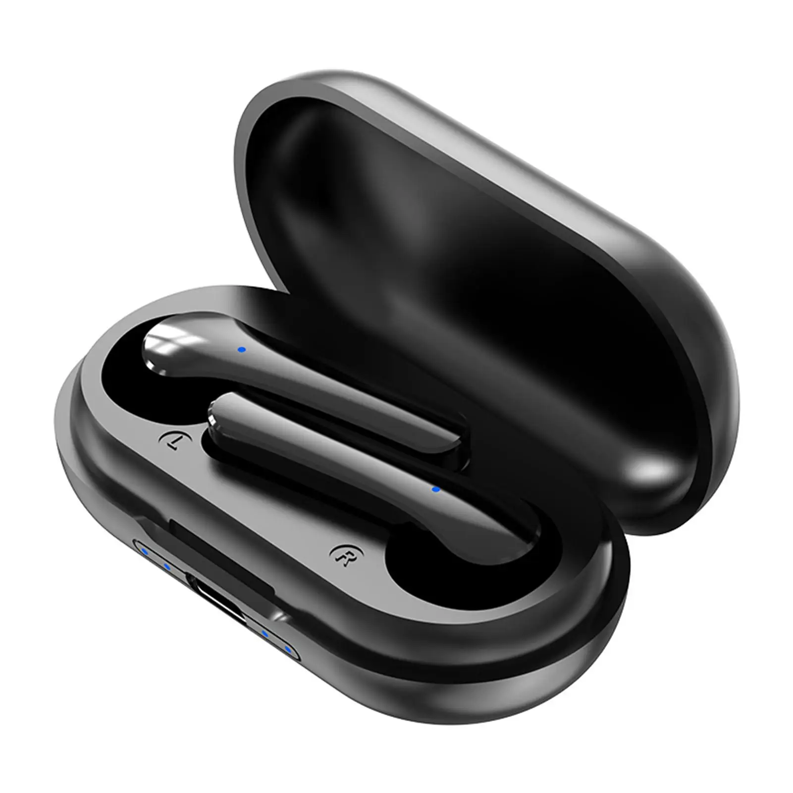 Y18 TWS Bluetooth 5.0 9D Stereo Sporto Vandeniui Belaidžių Ausinių Su Mikrofonu Ir Didelės Talpos Įkrovimo Atveju