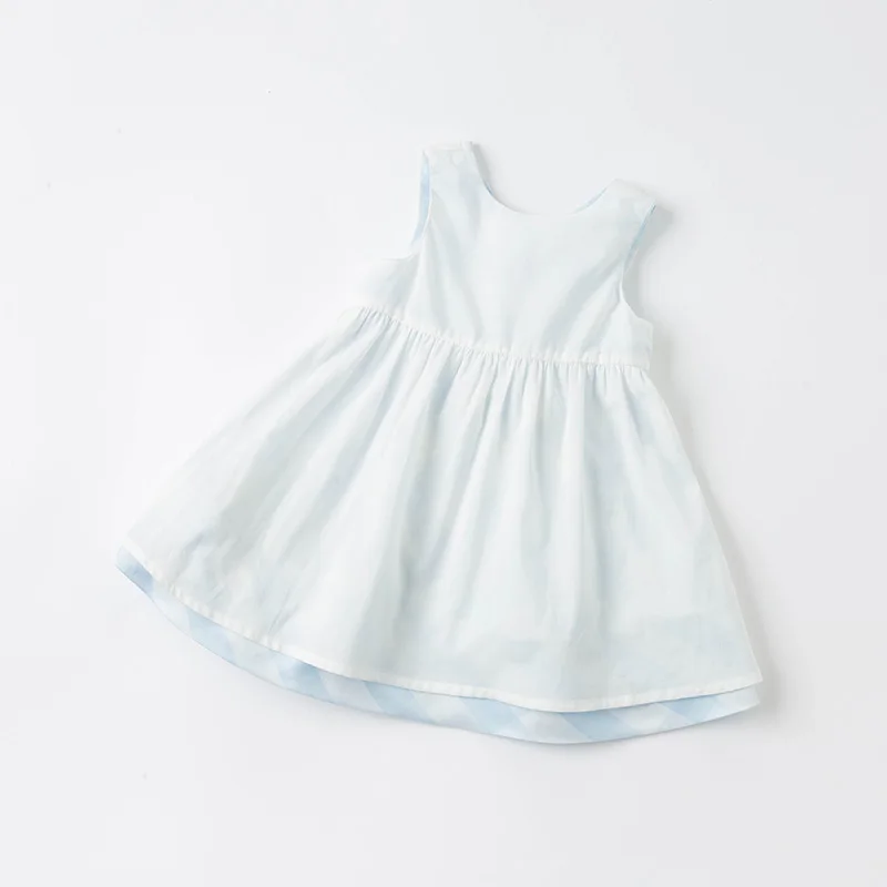 DB17788 dave bella vasaros baby girl mielas lankas gėlių pledas suknelė vaikų mados šalis suknelė vaikams kūdikiams lolita drabužiai