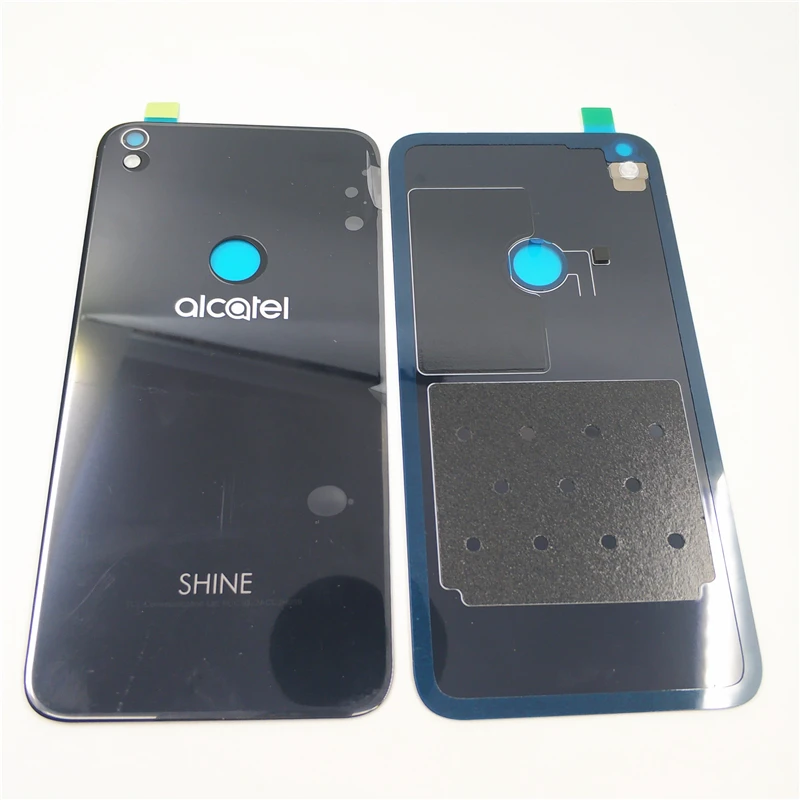 Baterijos Durų Būsto Atveju Alcatel One Touch Blizgesį Lite OT5080 5080X 5080A 5080U 5080F 5080Q 5080D Galinį Stiklą