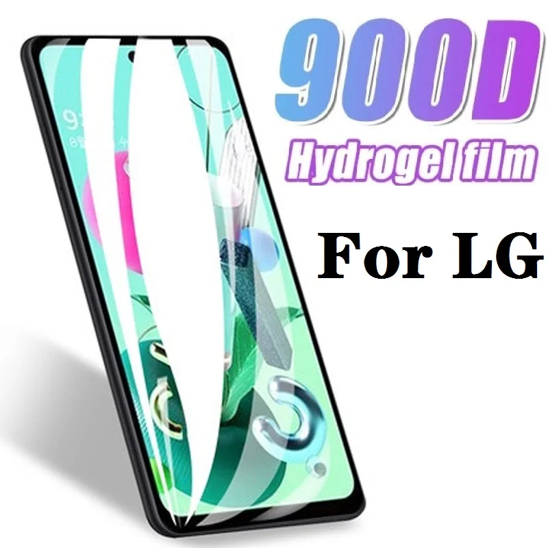 Hidrogelio Filmas LG G7 G5 G6, G4, G3 Anti-Sugriauti Ekrano apsaugos K6 K7 K8 Priekio Apsauginės Plėvelės