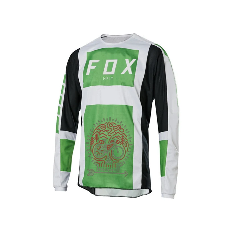 Vyriški Kalnų Megztiniai 2021 Trumpas Rankovės MTB Fox Kalnų Dviračių Marškinėliai Offroad DH Motociklo Jersey Motokroso Sportwear FXR Dviratį