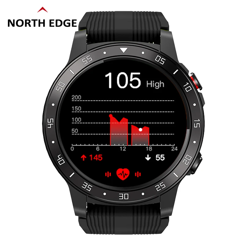 Šiaurės Krašto Kryžiaus Fit2 Smart Watch Širdies ritmo Monitoringo 